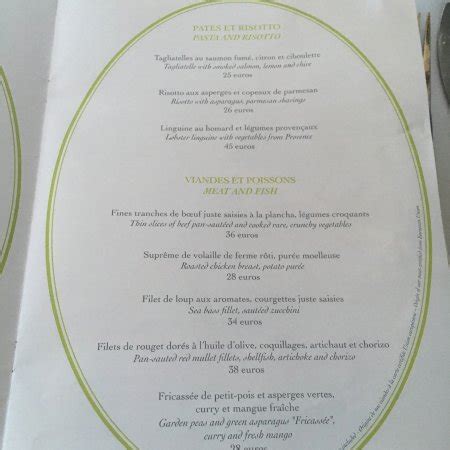 dior café saint-tropez menu